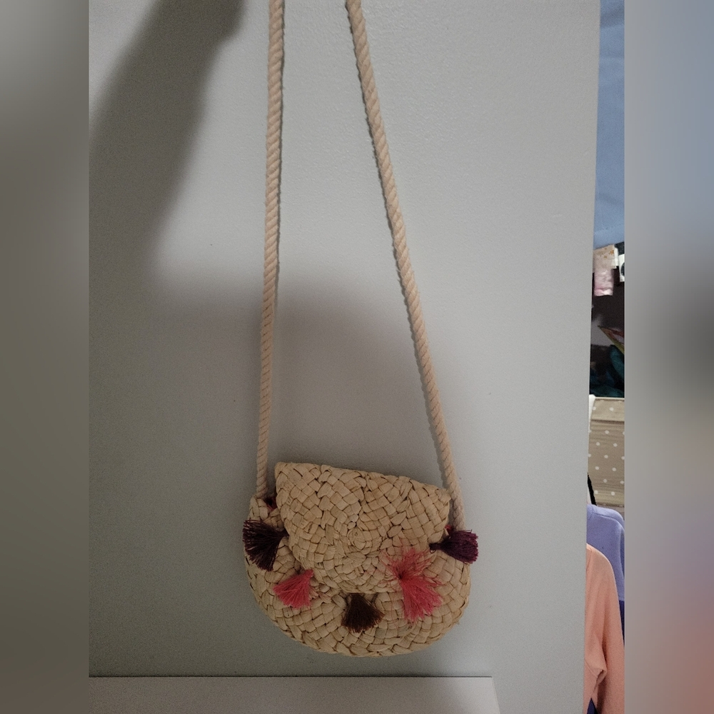 Straw Kids Crossbody Bag